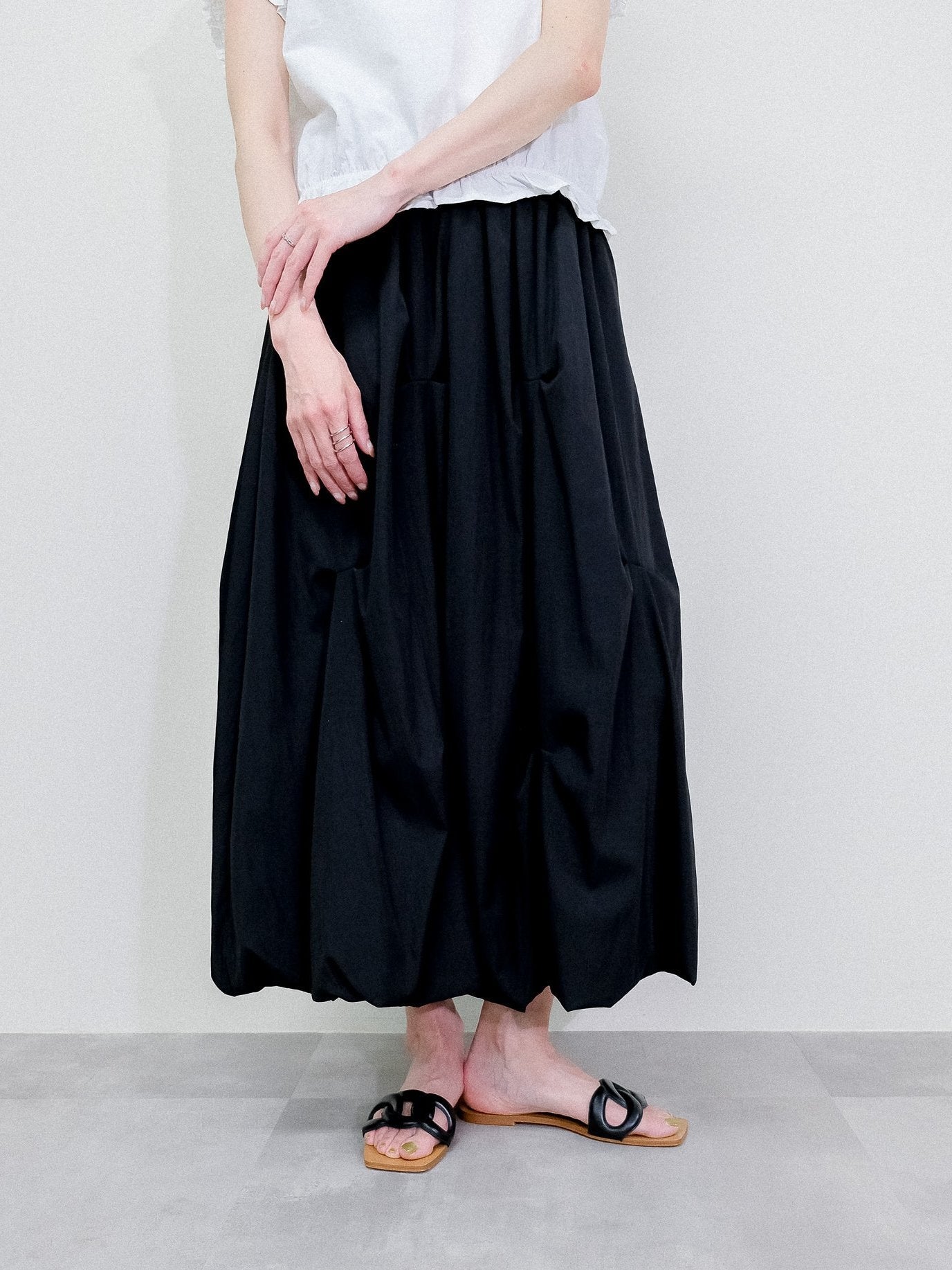 Tuck Skirt [603416]black(99)
