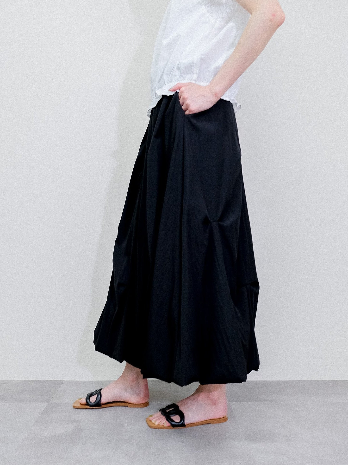 Tuck Skirt [603416]black(99)