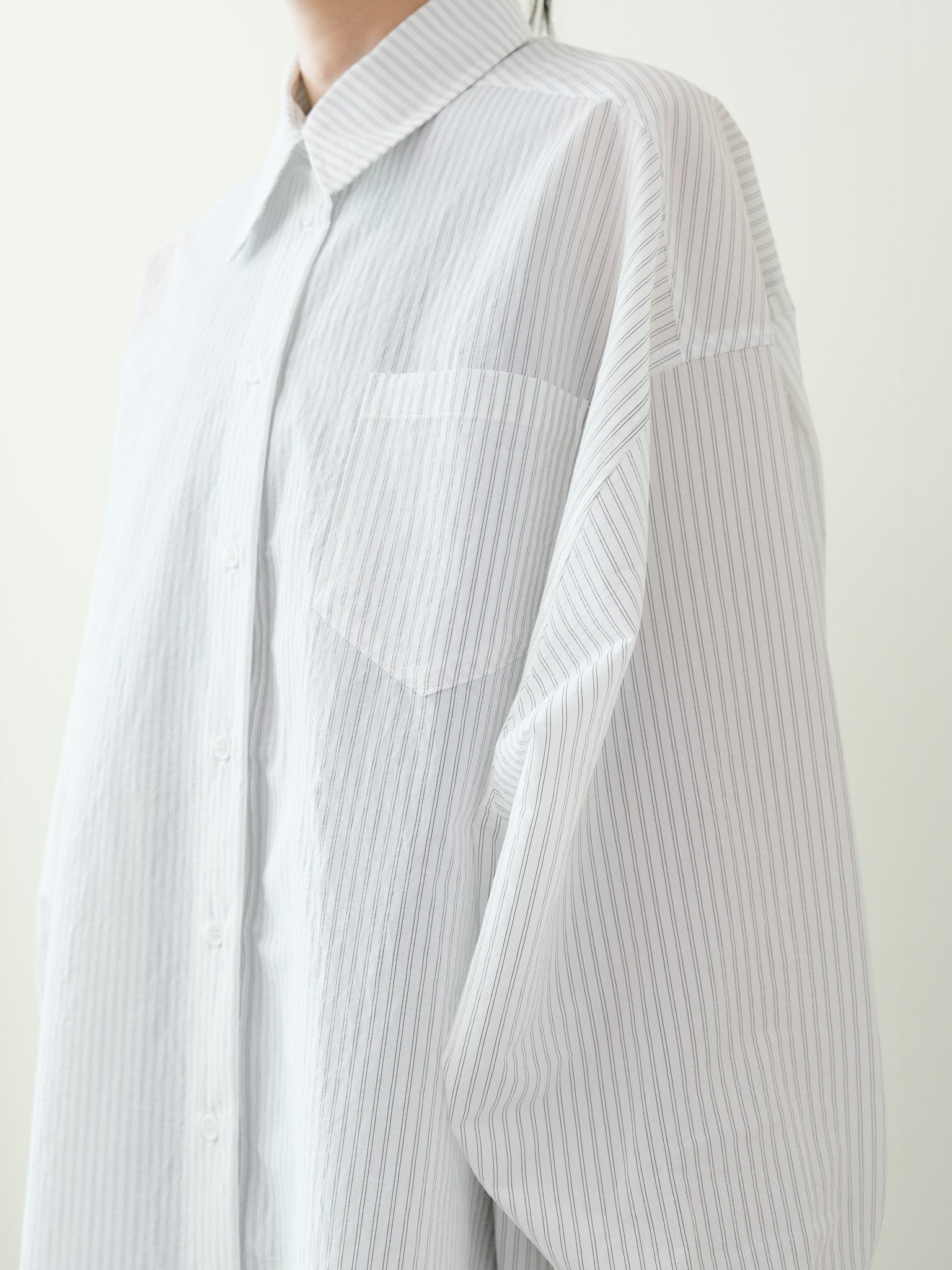Oversized Shirt(オーバーサイズシャツ)[601551]stripe