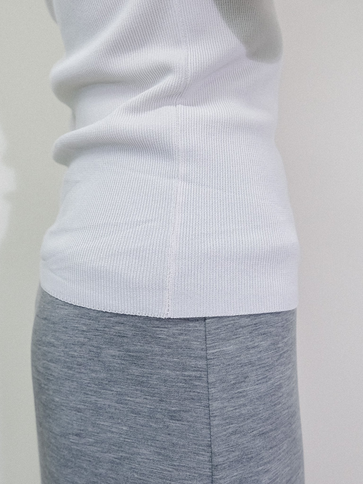 Knit Tank Tops [603410] grey(75)