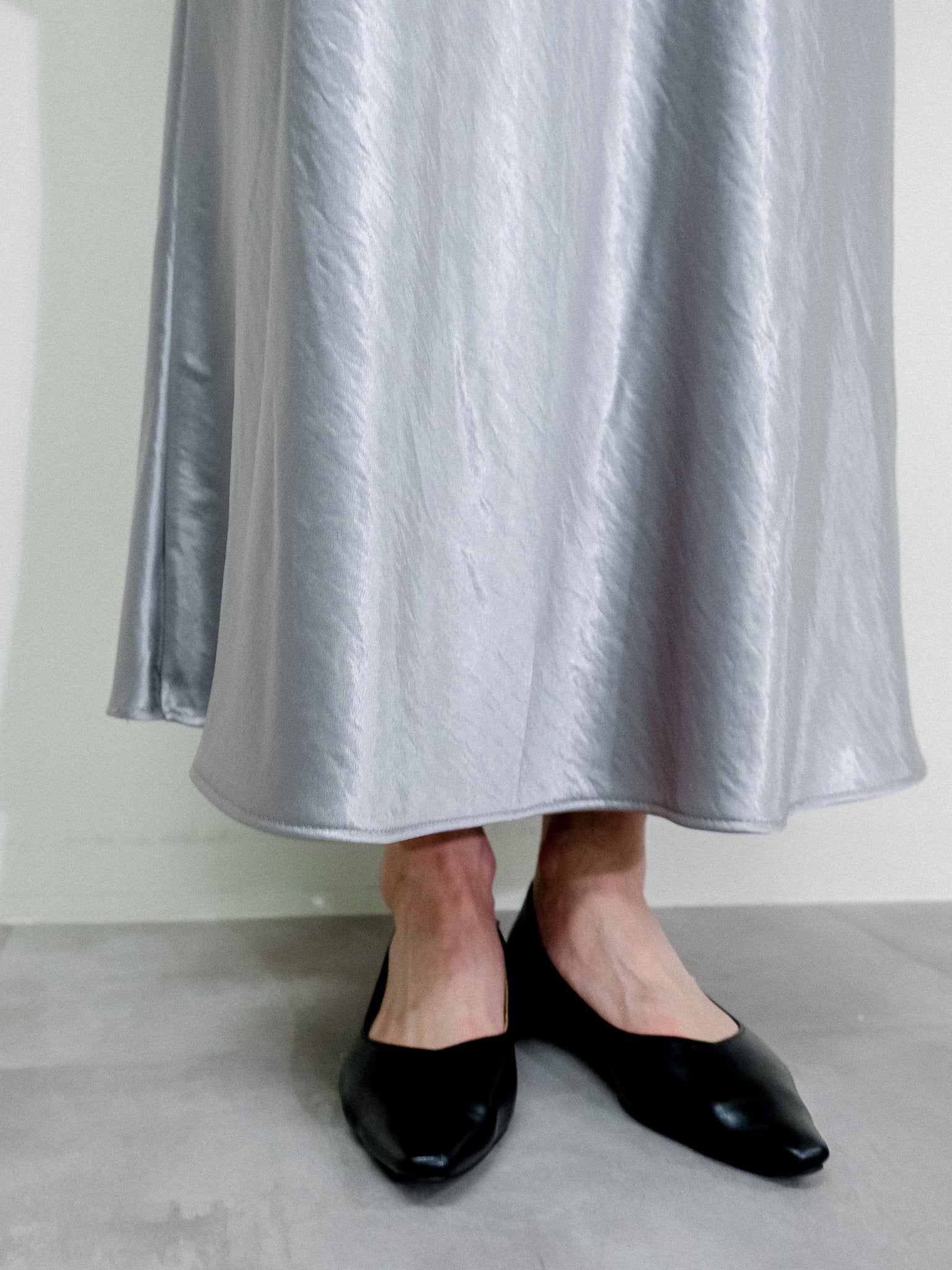 Satin Skirt [603415] light gray(70)