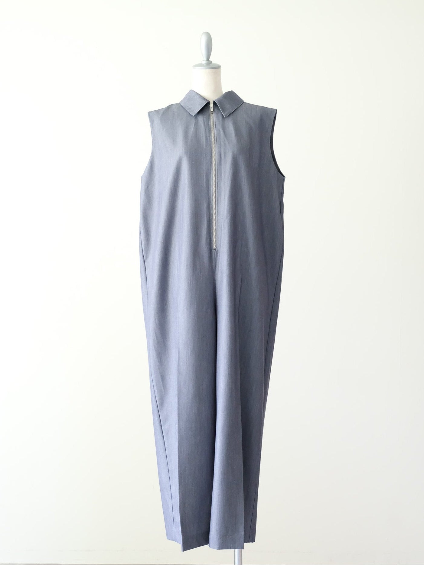 Front Zip All-in-one(フロントジップオールインワン)[601536]gray