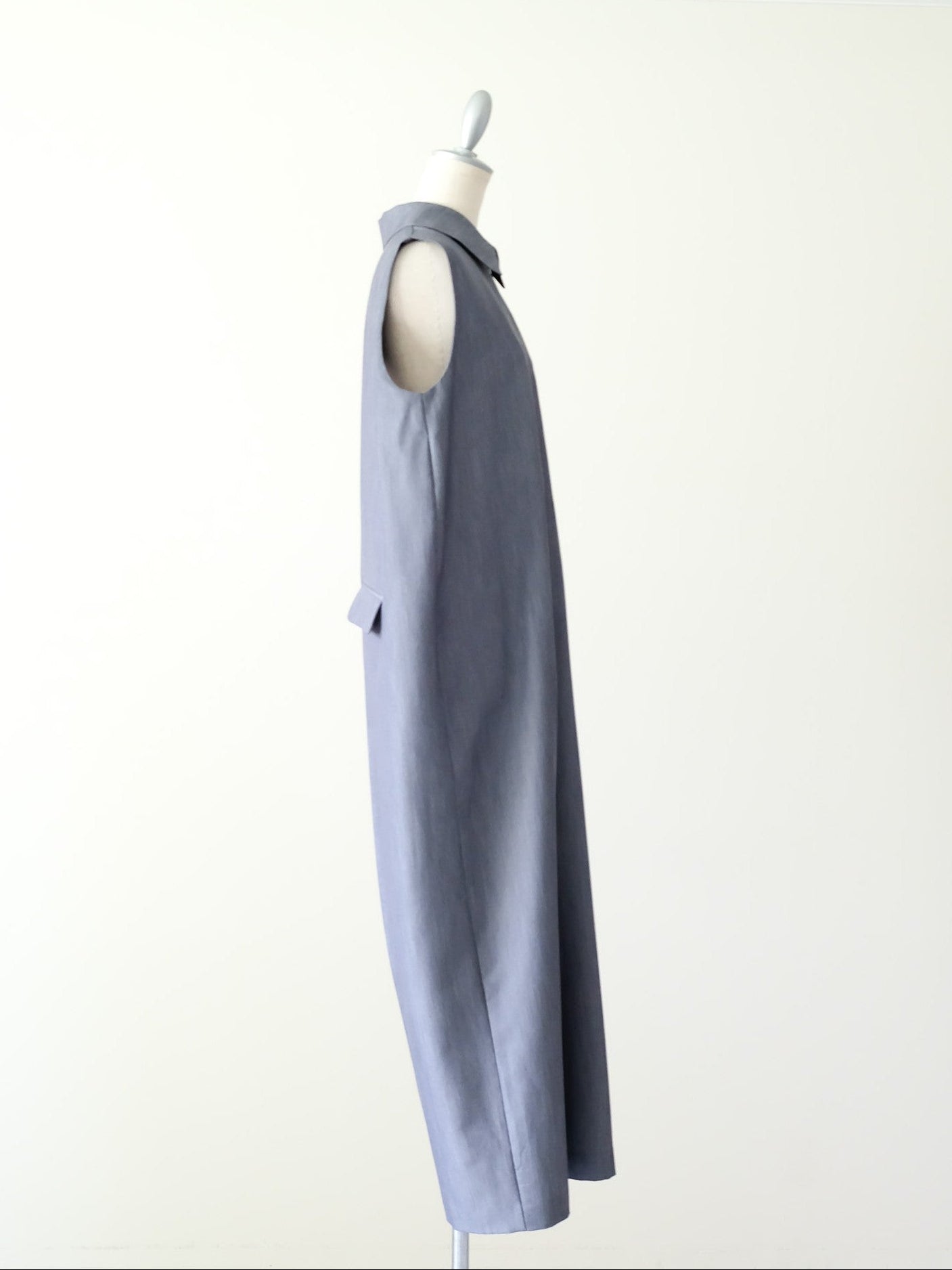 Front Zip All-in-one(フロントジップオールインワン)[601536]gray