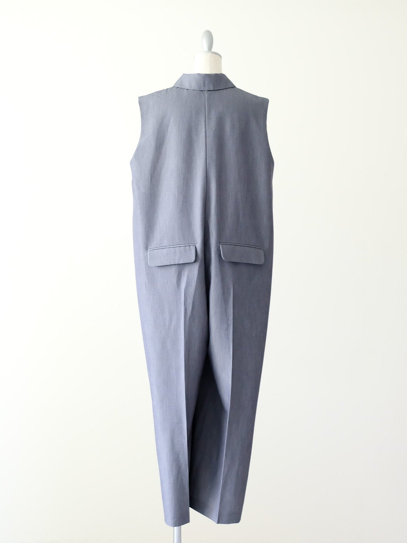 Front Zip All-in-one(フロントジップオールインワン)[601536]gray