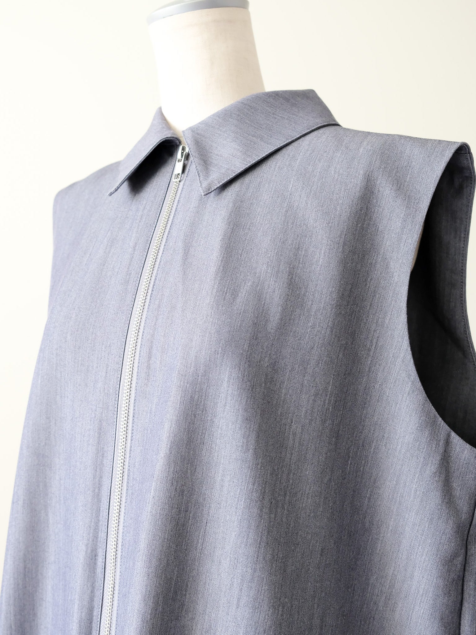 Front Zip All-in-one(フロントジップオールインワン)[601536]gray