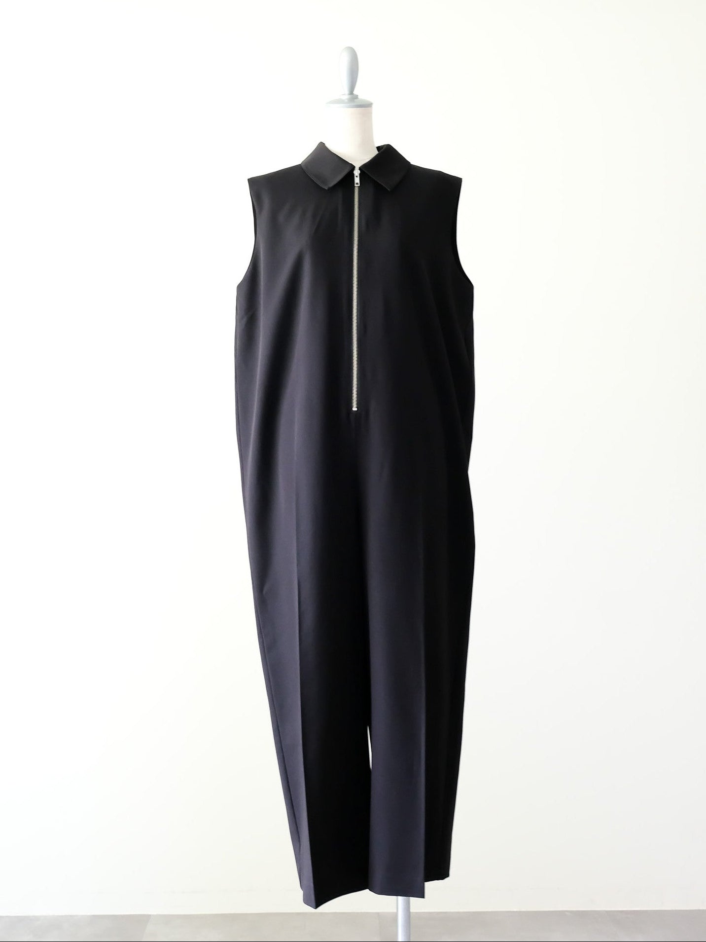 Front Zip All-in-one(フロントジップオールインワン)[601536]black