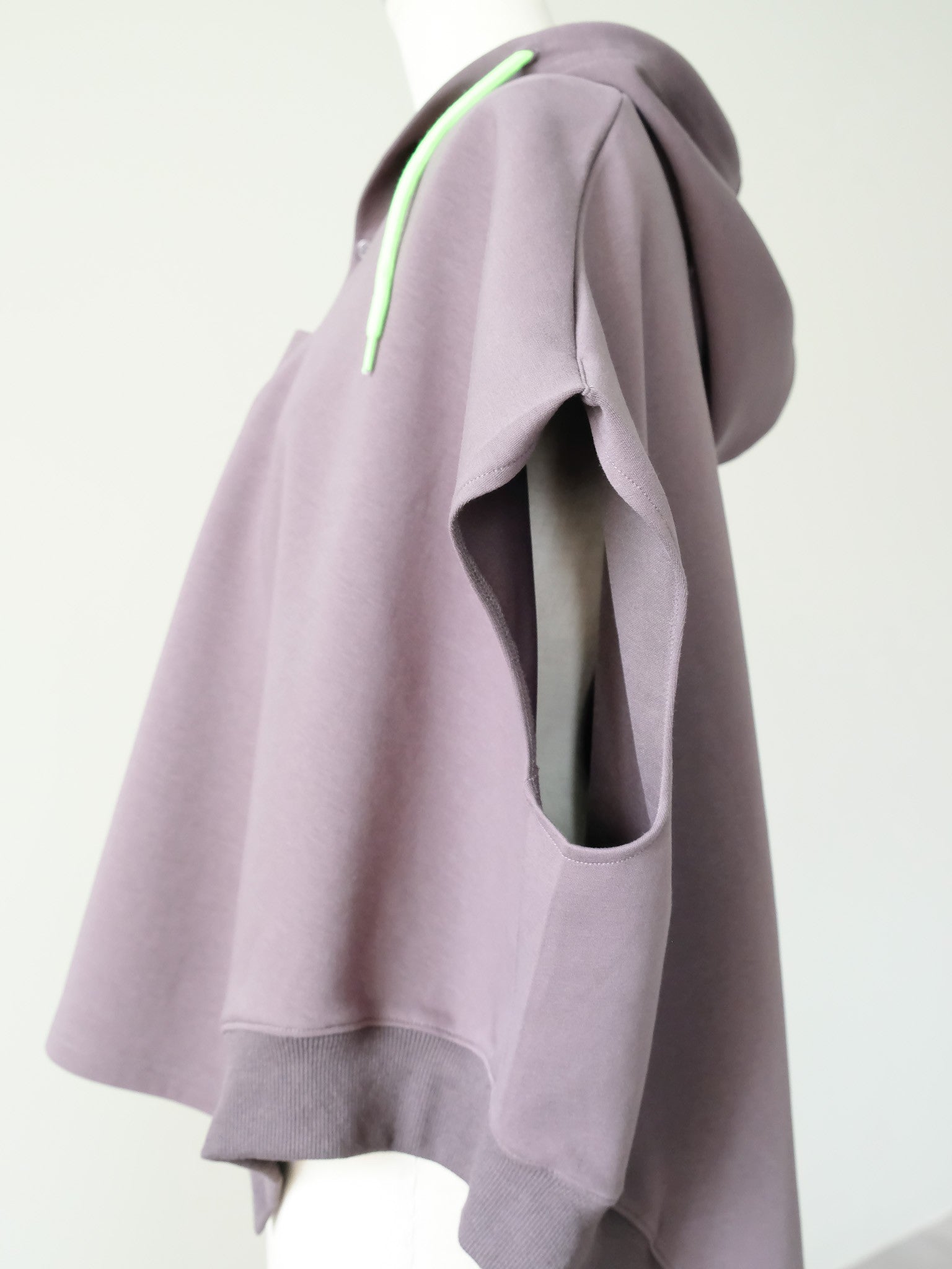 Sleeveless Hoodie Top(ノースリーブフーディー)[601572]charcoal