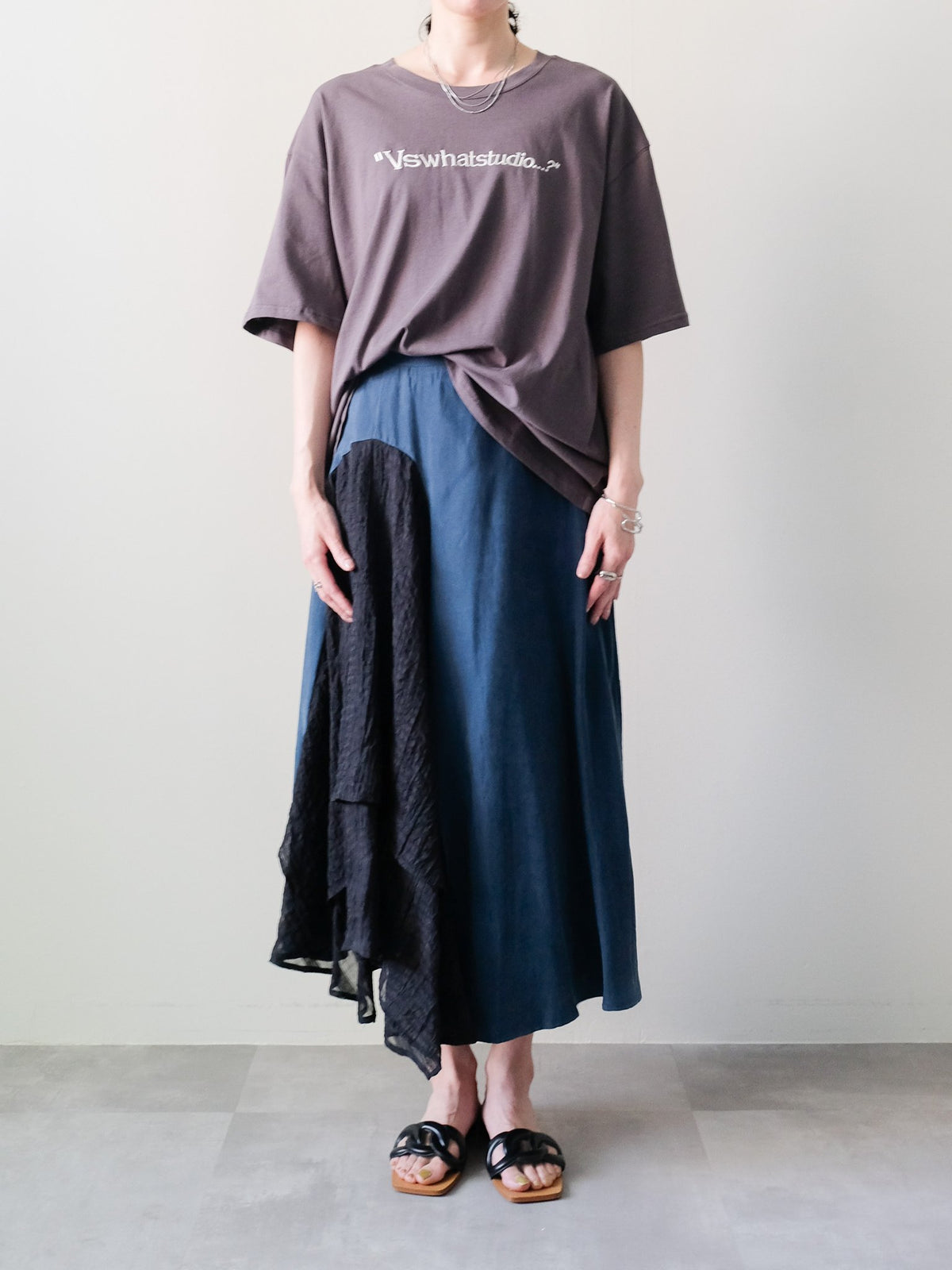Dog Graphic Back Print T-shirt(ドッググラフィックバックプリントTシャツ)[601600]charcoal