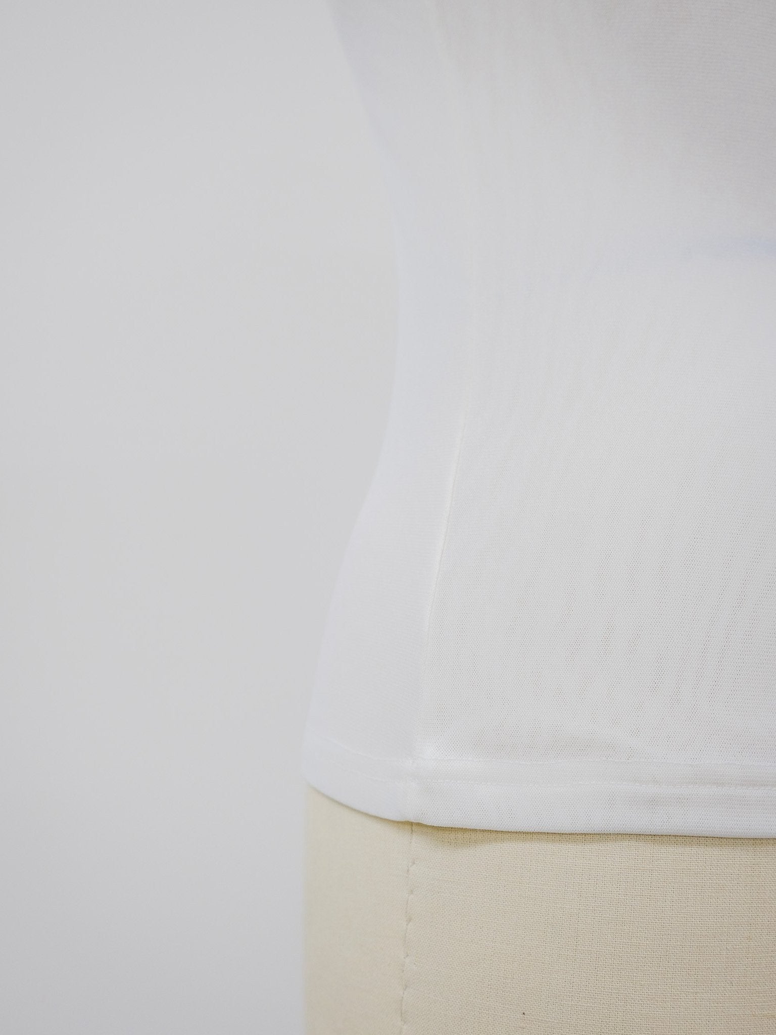Sheer High Neck Top [603399] off(01)