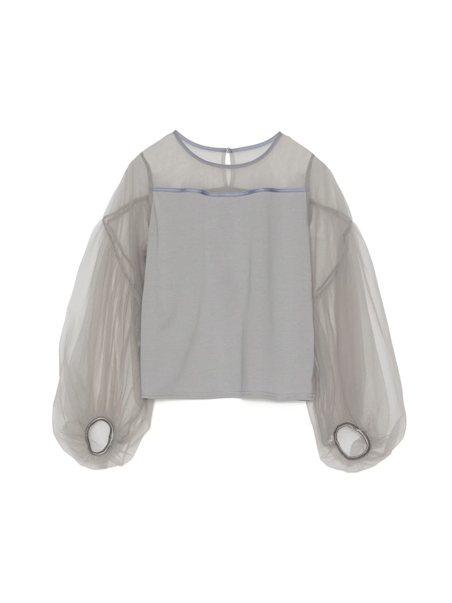 Tulle Tops[603360]grey(75)